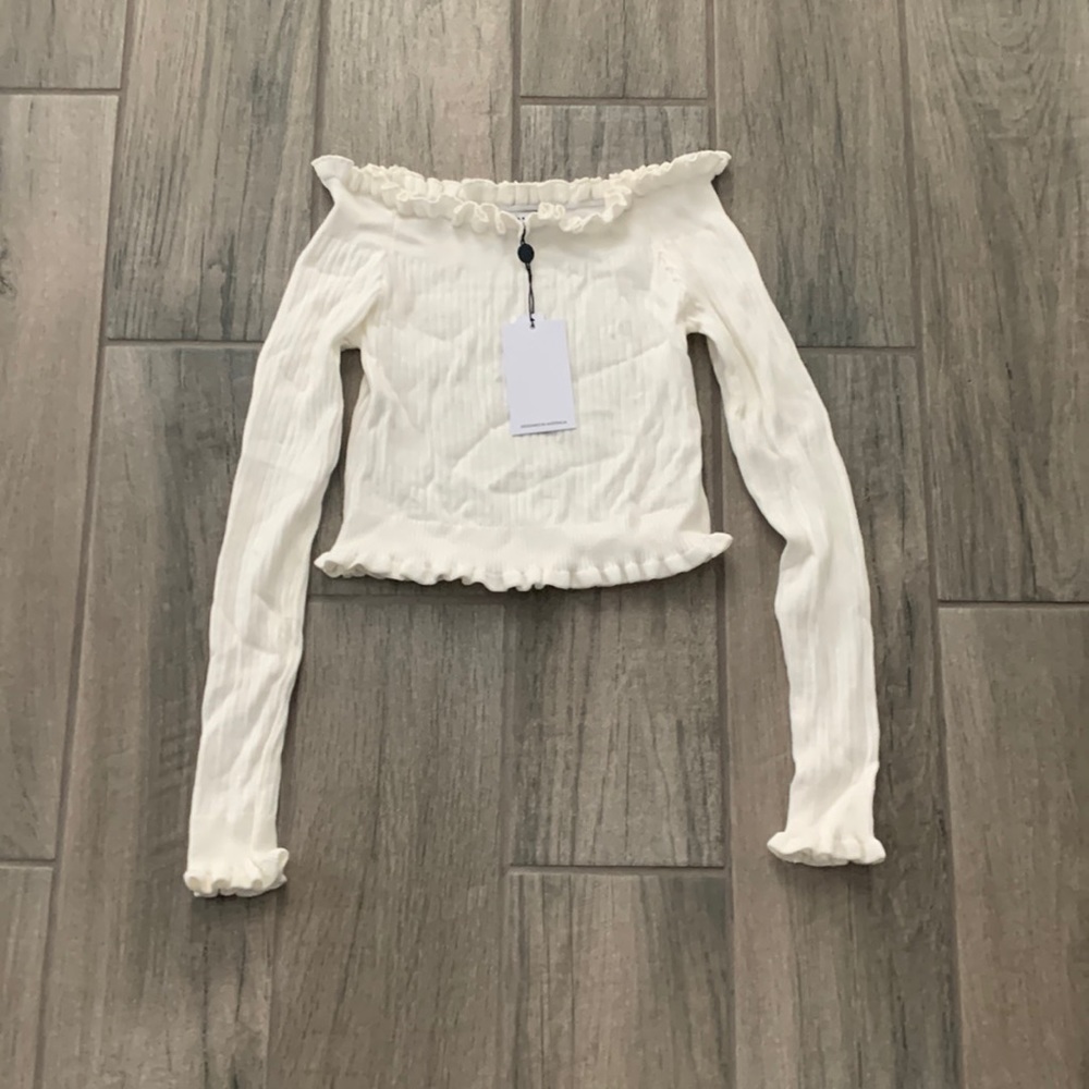Style state off shoulder top